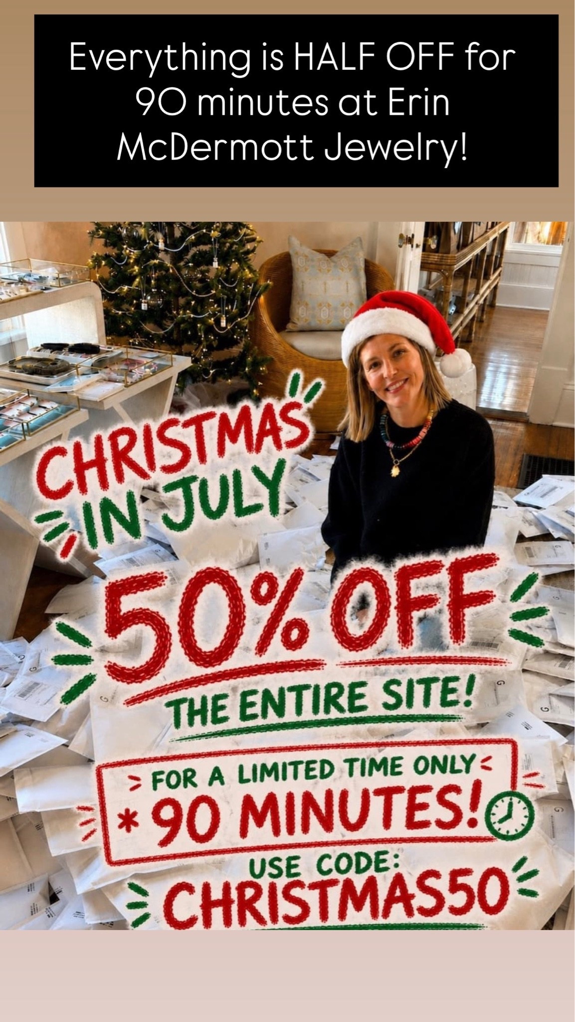 Save 50% sitewide until 8pm
est with code CHRISTMAS50

Linked some of my favorite pieces

#LTKOver40 #LTKSaleAlert