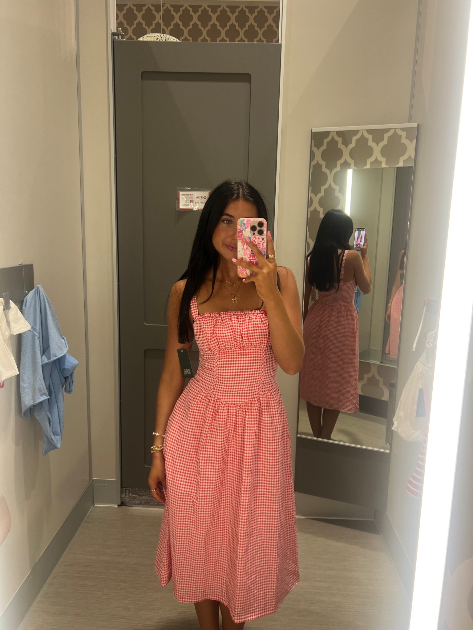 Target absolutely ate with this one. The most perfect spring picnic dress. 🧺❤️⛰️ Wearing a size XXS 

#LTKSeasonal #LTKFindsUnder50 #LTKU