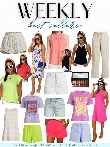 This past week’s best sellers! 

Spring outfits, summer outfits, shorts, spring dresses, linen pants, eyeshadow palette, denim shorts, jean shorts, athletic shorts, band tees, graphic tees, halter tops, beach vacation outfit, spring basics, summer basics, tank top, dress shorts 

#LTKfindsunder50 #LTKSeasonal #LTKstyletip