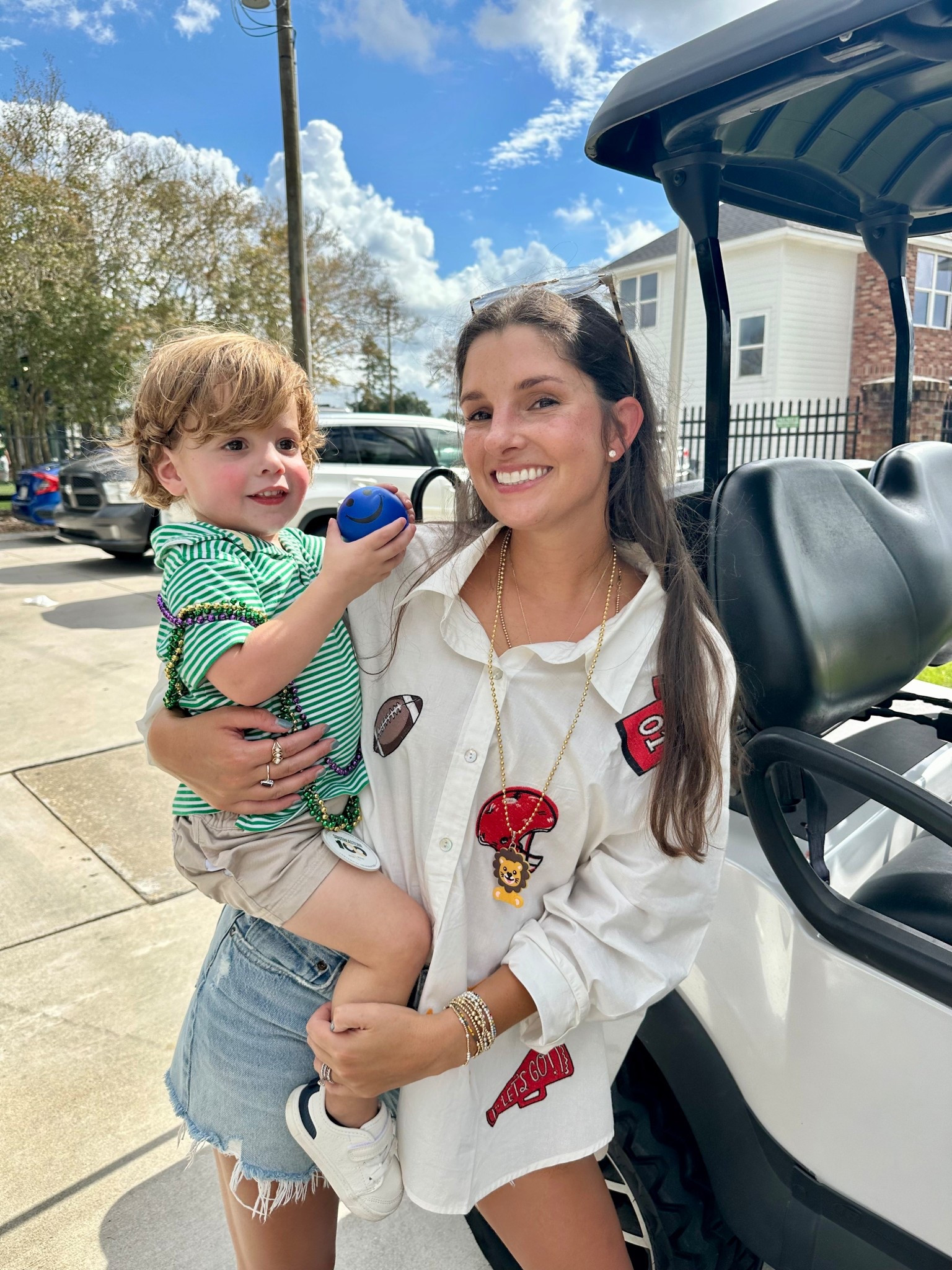 Tela luxury mercantile game day
Agolde shorts 

#LTKU #LTKSeasonal #LTKKids