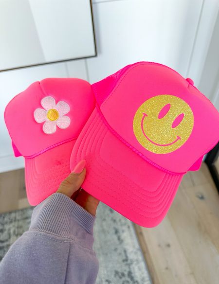 Obsessed with these hats right now from Pink Lily #pinklily #truckerhat 

#LTKunder50 #LTKstyletip #LTKfit