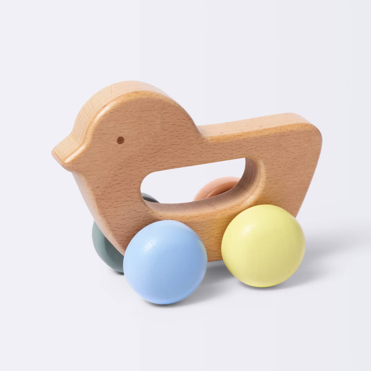 Wooden Baby Rattle - Easter Chick - Cloud Island™ | Target
