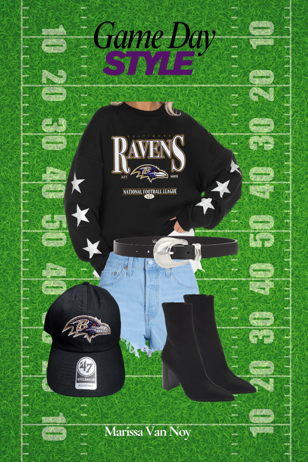 These Jeffrey Campbell booties are one of the staples in my closet. They’re so easy to dress up or down. I styled them here in an easy and sporty game day look. Go Ravens! 🐦‍⬛ 💜
 

#LTKStyleTip #LTKFindsUnder50 #LTKSeasonal