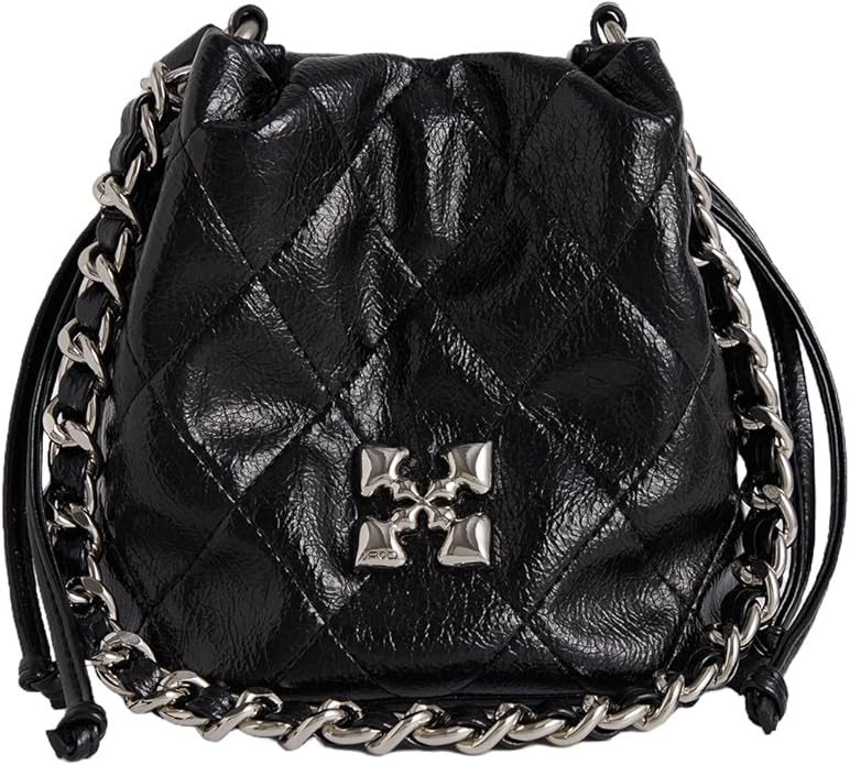 Quilted Bucket Crossbody Bag and Purse for Women Drawstring Soft Vegan Leather Shoulder Bags Ligh... | Amazon (US)