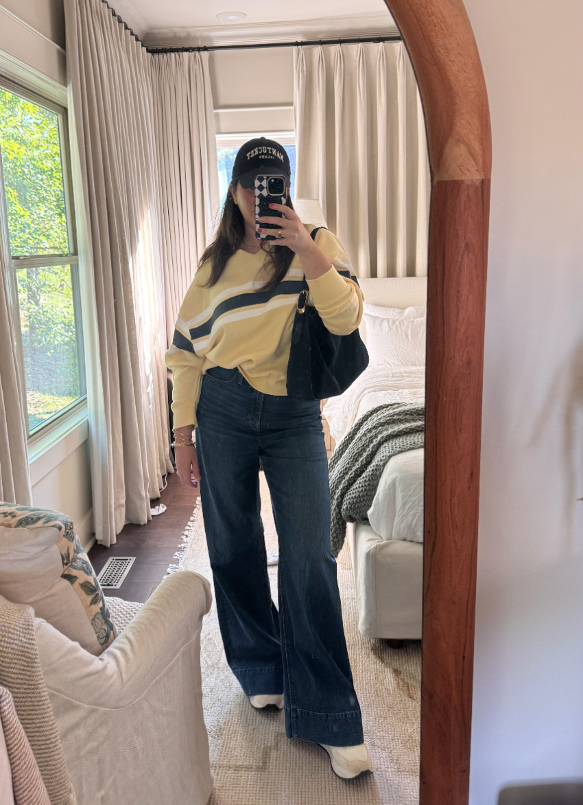 Easy fall outfit! 

target l jcrew l sneakers l fall outfit l denim 

 