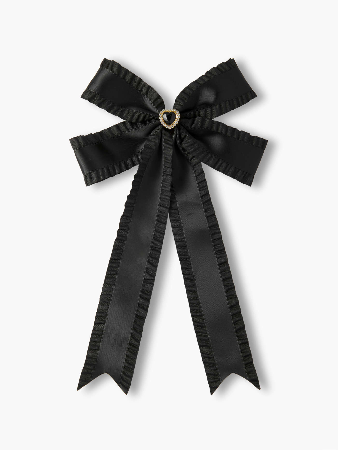 Polyester BOWKNOT HEART HAIR CLIP For Party/Clubbing School Daily Casual | Cider