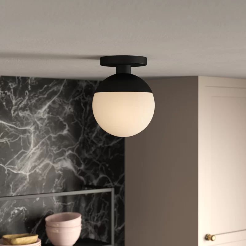 Yearby 1-Light Semi Flush Mount | Wayfair North America