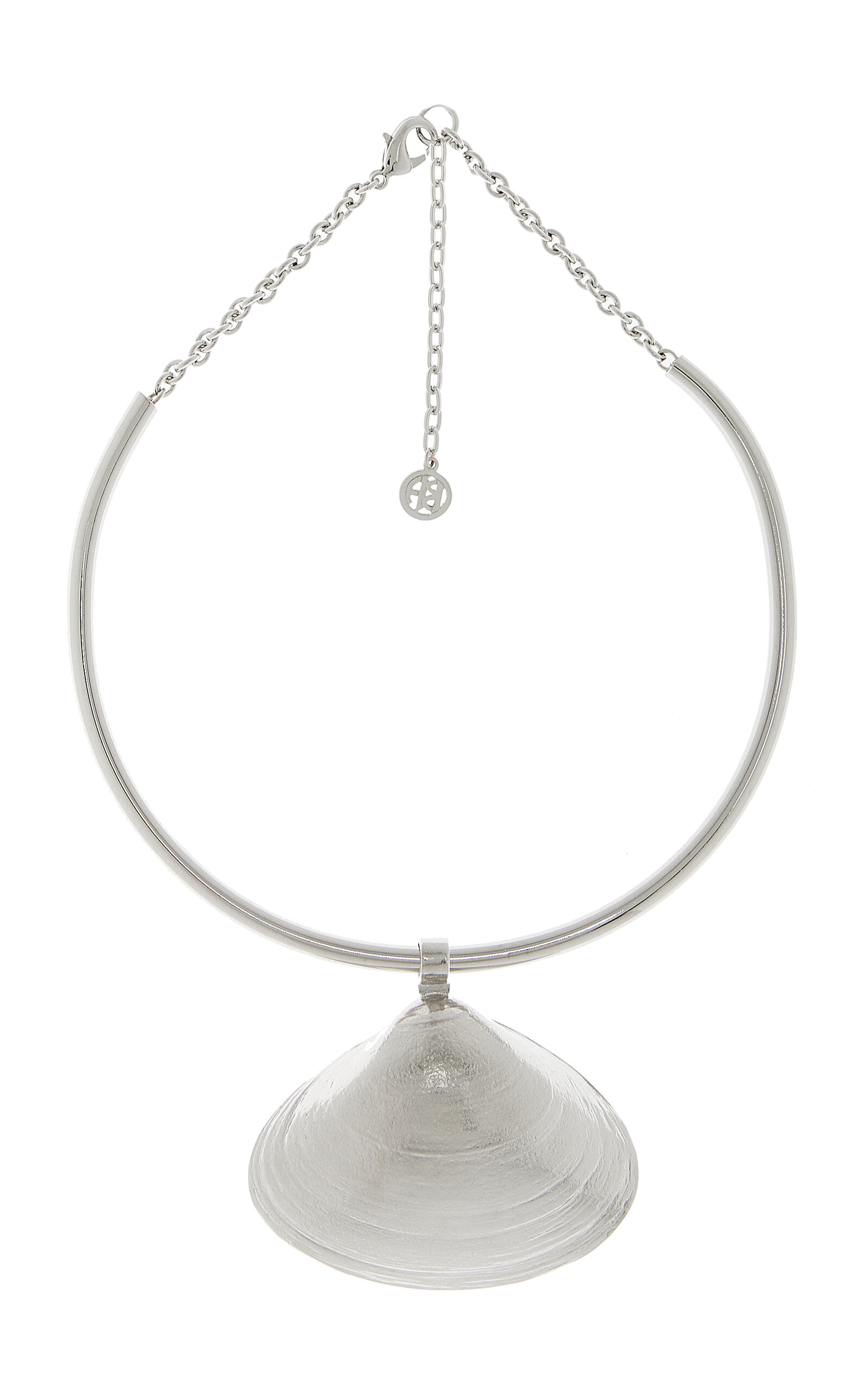 Exclusive Silver-Plated Shell Pendant Necklace | Moda Operandi (Global)