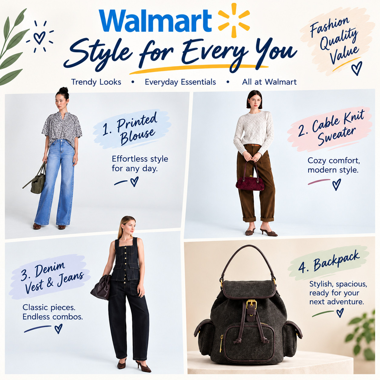 My Faves Walmart pickup 

 #LTKootd #LTKU #LTKSaleAlert