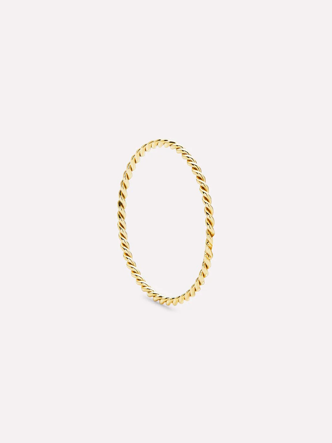 Gold Band Ring - Gold Twist Ring | Ana Luisa