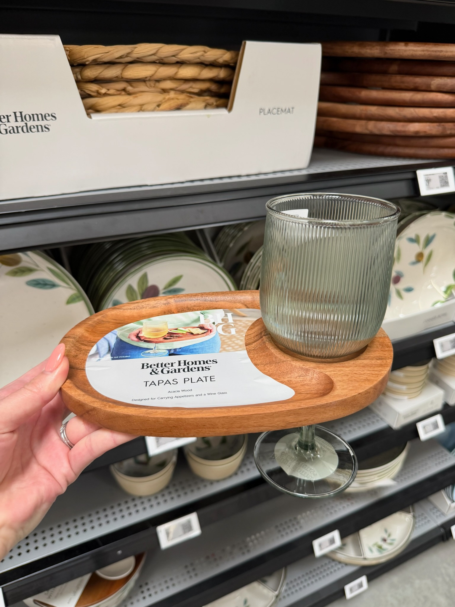 New finds at Walmart! ⭐ I love their line of plastic glassware too!🍷  

 #kitchenfinds #tapastray #partyhosting #walmart #walmarthome

#LTKSeasonal #LTKdayinmylife #LTKHome