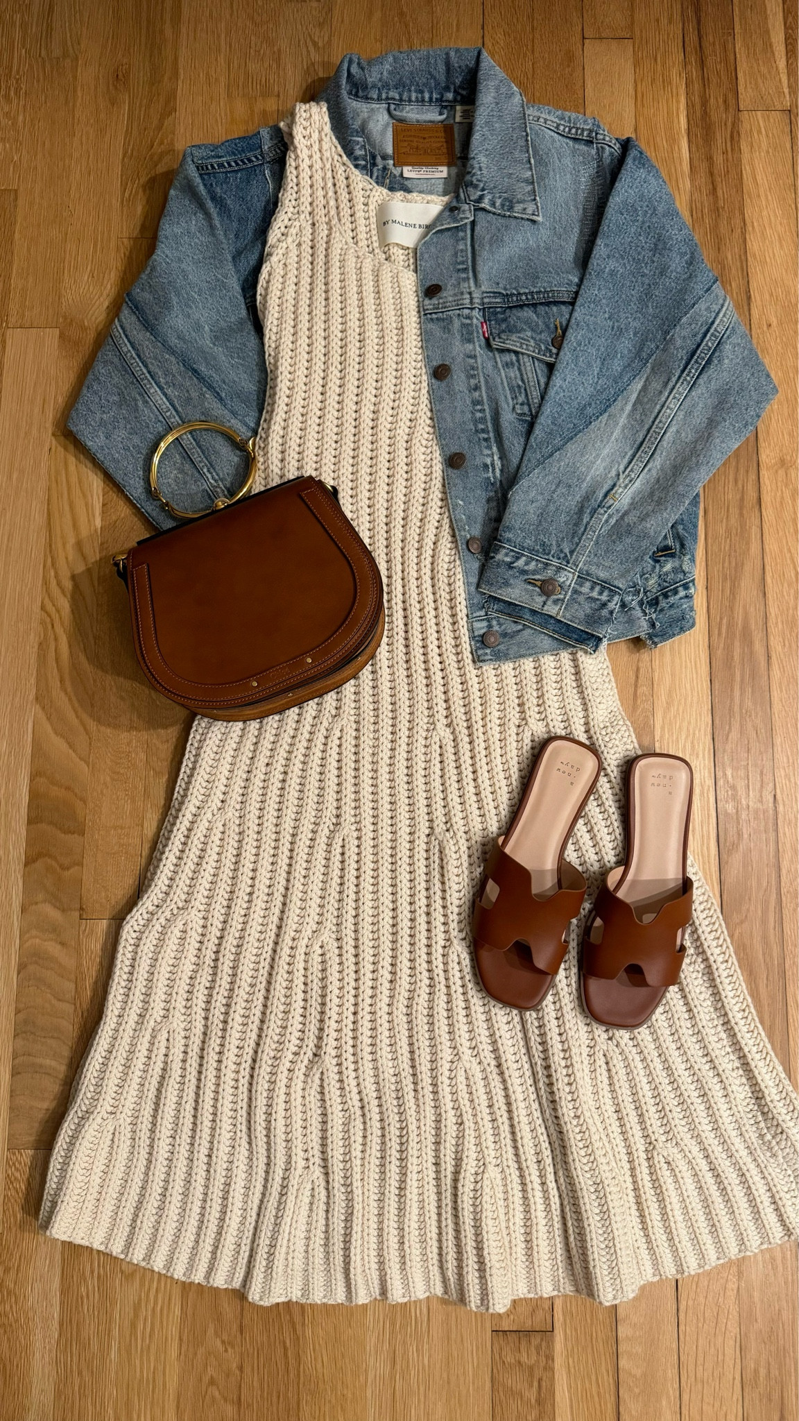 Prepping outfits for Puerto Rico 🥰💛 found this Malene Birger dress for 70% off a few months ago. Insane find!! Just saw a store has it in stock still! Also these target slides are gunna be the IT sandal this summer I just know it. So many stores are selling this style shoe! #vacationoutfit 

#LTKtravel #LTKstyletip #LTKSeasonal