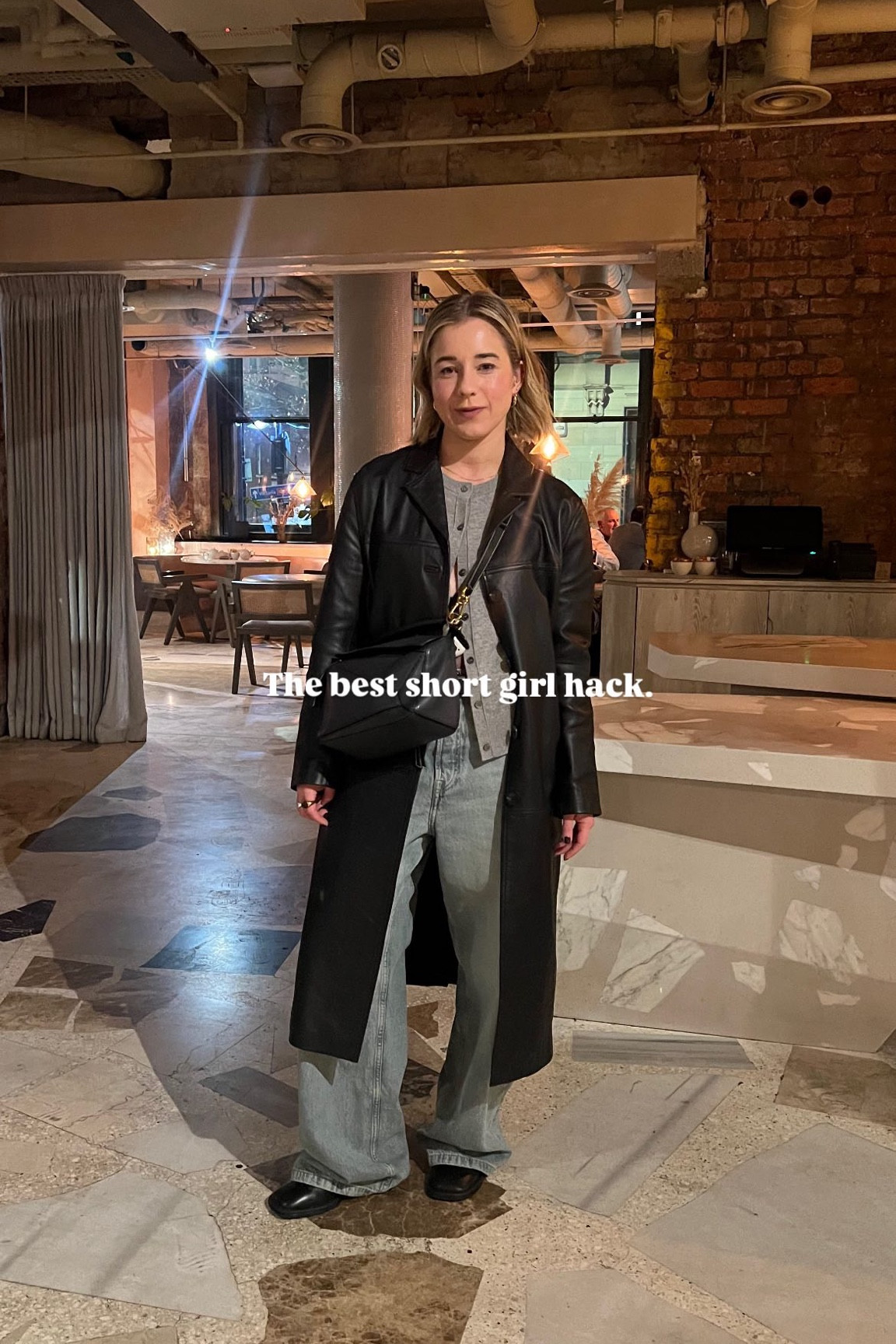 Not gate keeping this one, my fave hack of the year. Will link all the items on my stories / Dec links 🫶🏼

#shortgirlhack #petitefashion #baggyjeans #shortgirlstyle #fashionhack #personalstylist #tailoring #clothingalterations #petitestyle