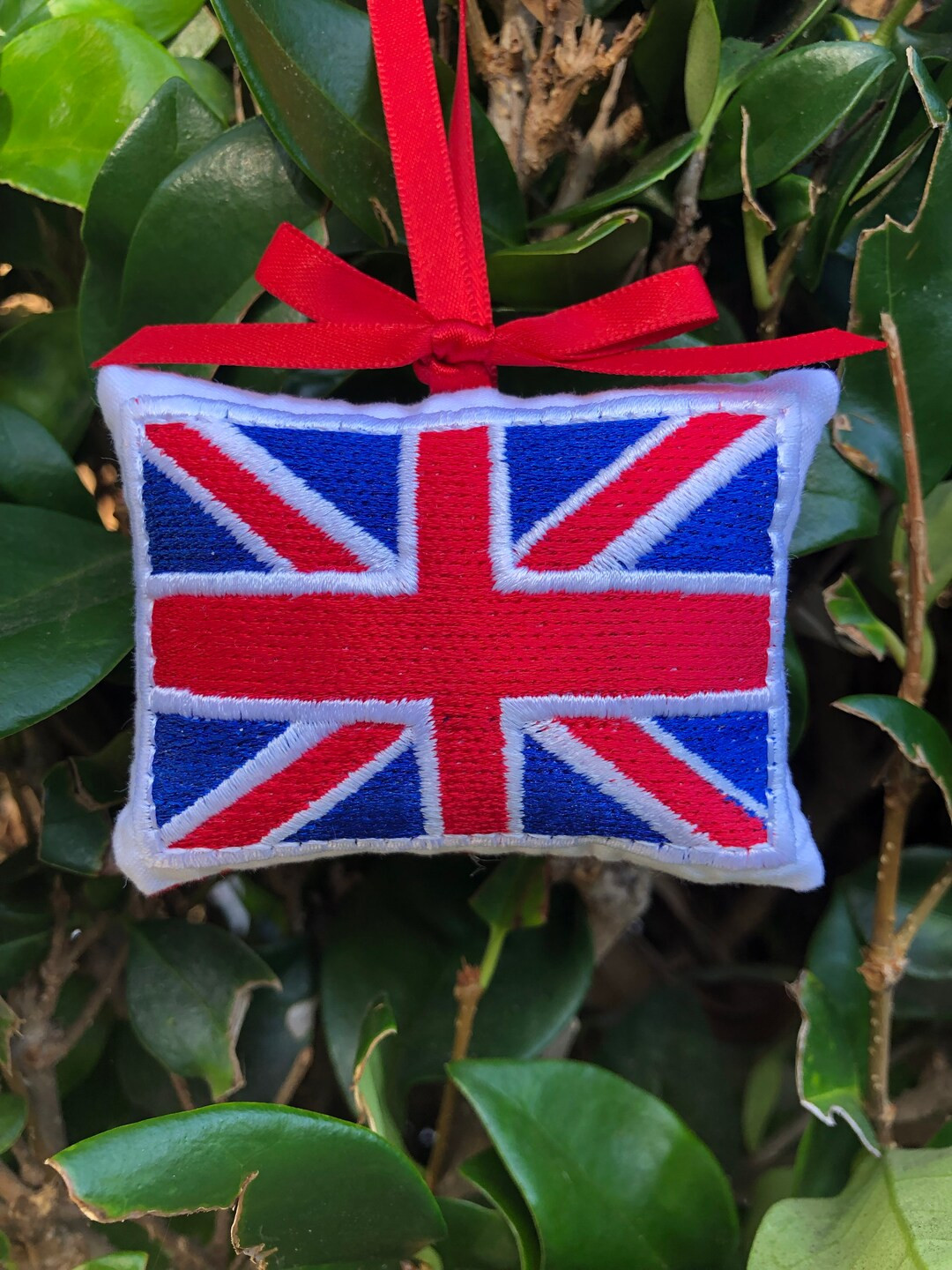 United Kingdom British Flag Christmas Ornament  - Gift Topper - Door Knob Hanger - Great Britain ... | Etsy (US)