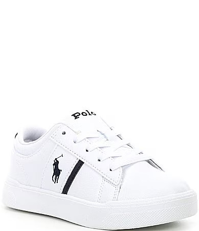 Polo Ralph Lauren Boys' Frazier Leather Sneakers Youth -  4.5 Youth | Dillard's