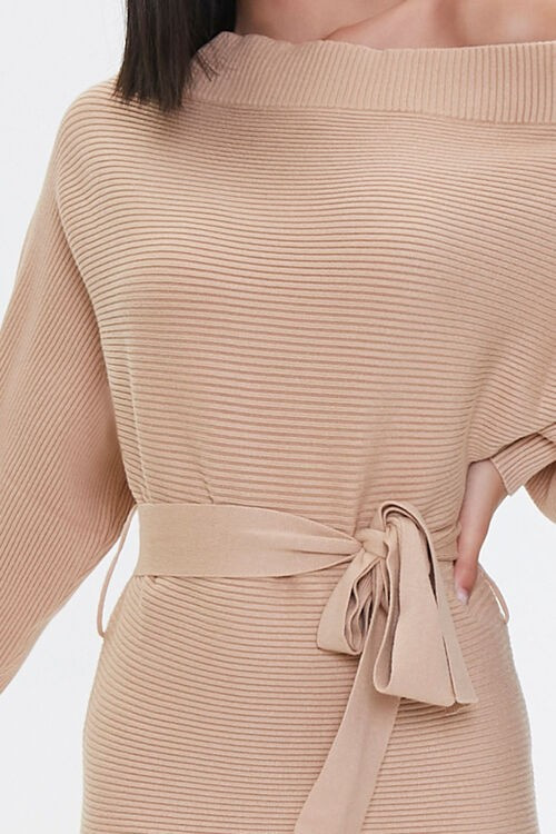 Off-the-Shoulder Sweater Dress | Forever 21 (US)