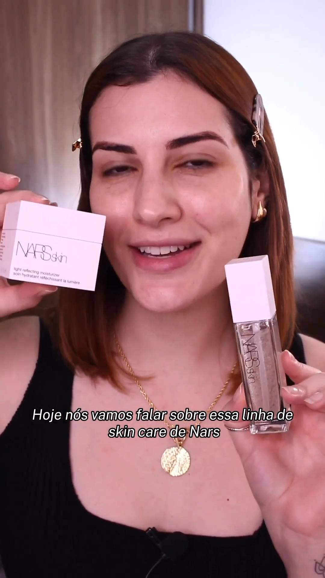 Resenha de Narsskin Light
Reflecting: a linha de cuidados com a pele de
Nars!
Essa linha foi desenvolvida para hidratar, preencher, firmar e deixar a pele perfeitamente iluminada! Para todos os tipos de pele, incluindo sensíveis e maduras!
Produtos mencionados:
1) Loção Multi Ação Light Reflecting
2) Sérum de firmeza facial
3) Creme em gel para olhos e cílios Light
Reflecting
4) Hidratante facial Light Reflecting

#LTKbrasil