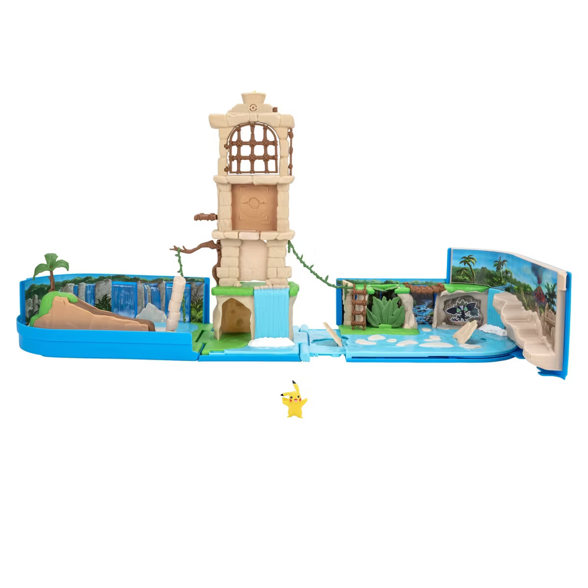 Pokemon Carry Case Jungle Ruins Playset Action Figure: Includes 2-Piece Plastic Set | Target