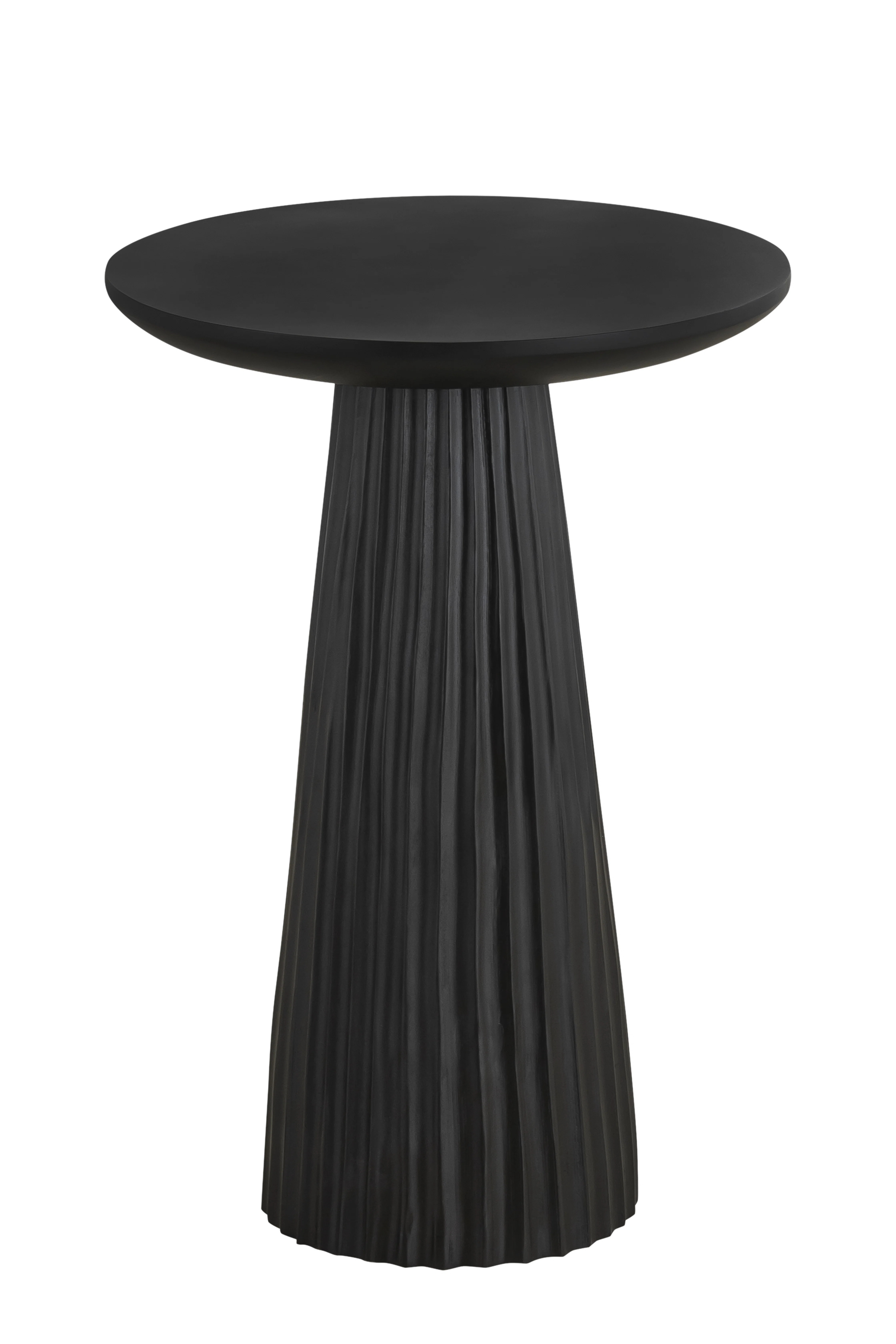 Ivy Bronx Adejinmi Black Finished Wood Side Table & Reviews | Wayfair | Wayfair North America