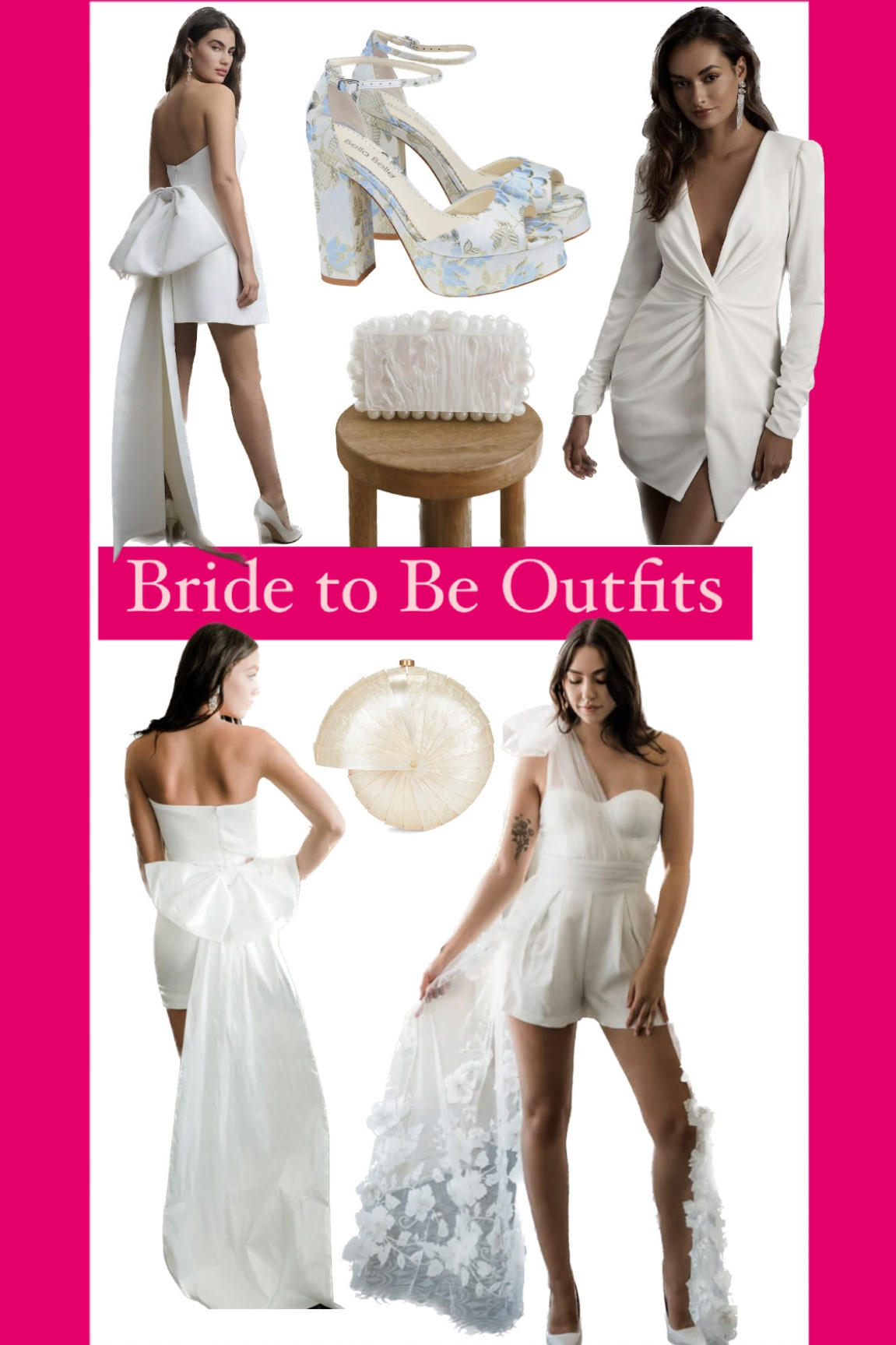 From bachelorette parties, to bridal showers, to rehearsal dinners, and all events in between there are so many outfits for a bride to be. Here are my top pics for every bride to be. 

#LTKstyletip #LTKtravel #LTKwedding