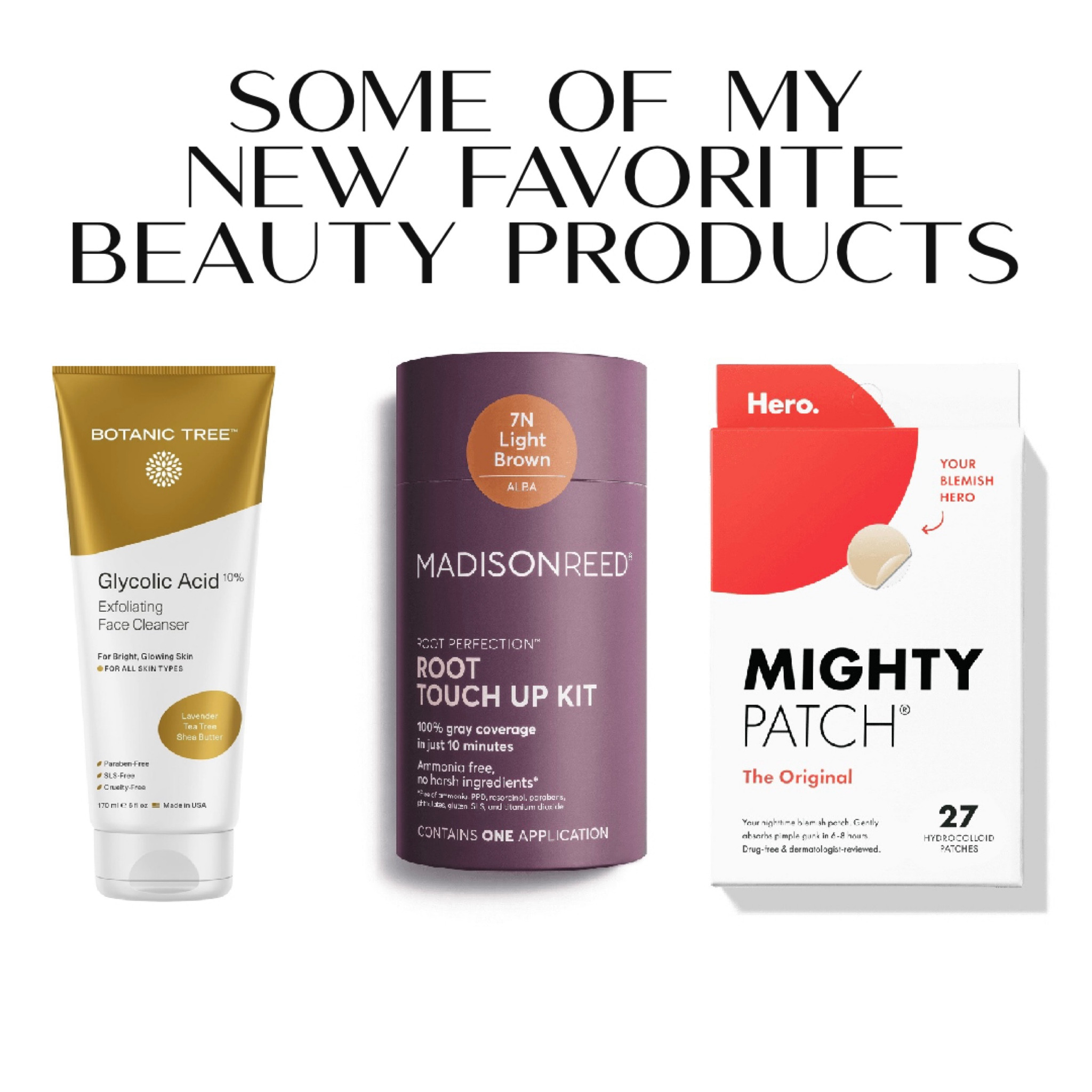 I’ve found some new beauty items lately that I’m loving. All at good price points! #beautyover50 #cleanbeauty

#LTKbeauty