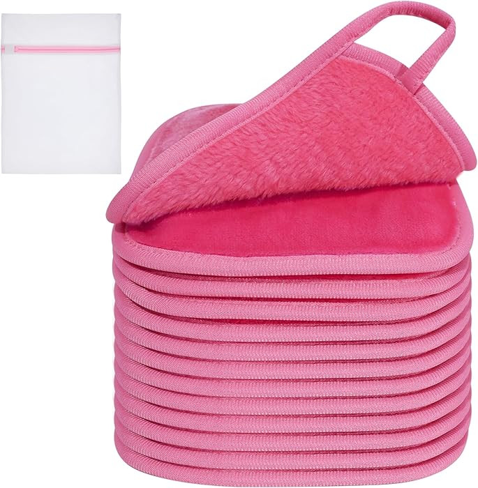 KODAMO Makeup Remover Cloth, Reusable Makeup Remover Pads Washable Travel Bag, Microfiber Makeup ... | Amazon (US)