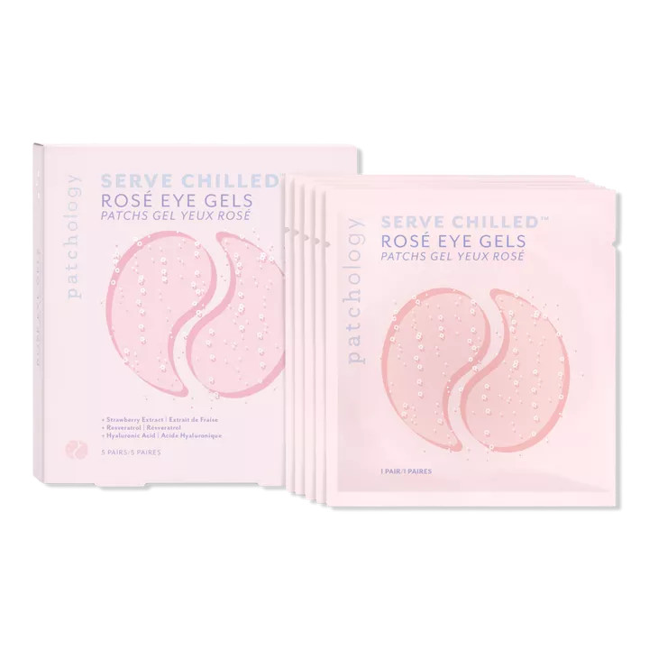 Serve Chilled Rosé Hydrating Eye Gels | Ulta