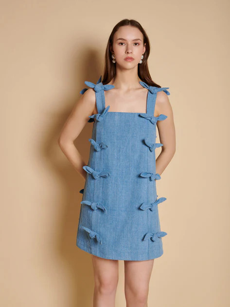 Larsson Bow Mini Dress | Sister Jane (UK)