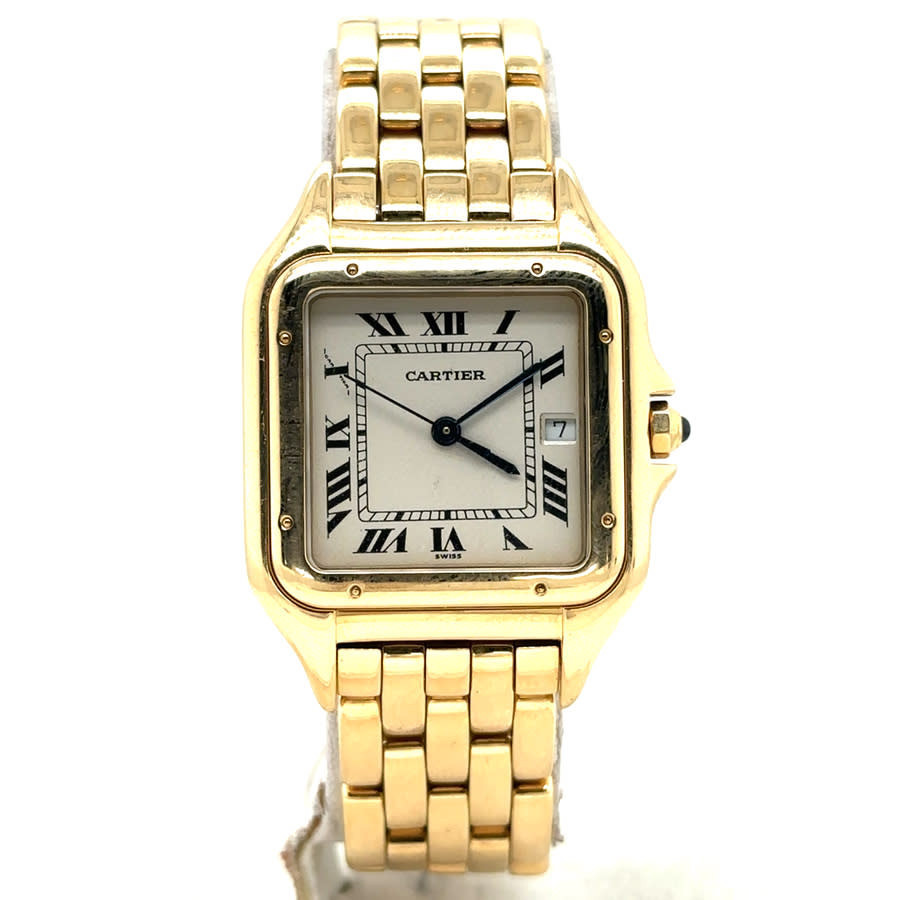 Pre-owned Cartier Panthere Quartz Unisex Watch 106000M | Jomashop.com & JomaDeals.com