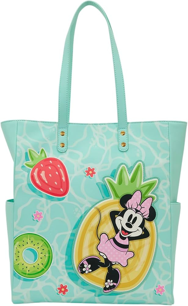Loungefly Disney: Mickey and Minnie - Beach Fun Tote Bag - Great for Kids & Adults - Collectible ... | Amazon (US)