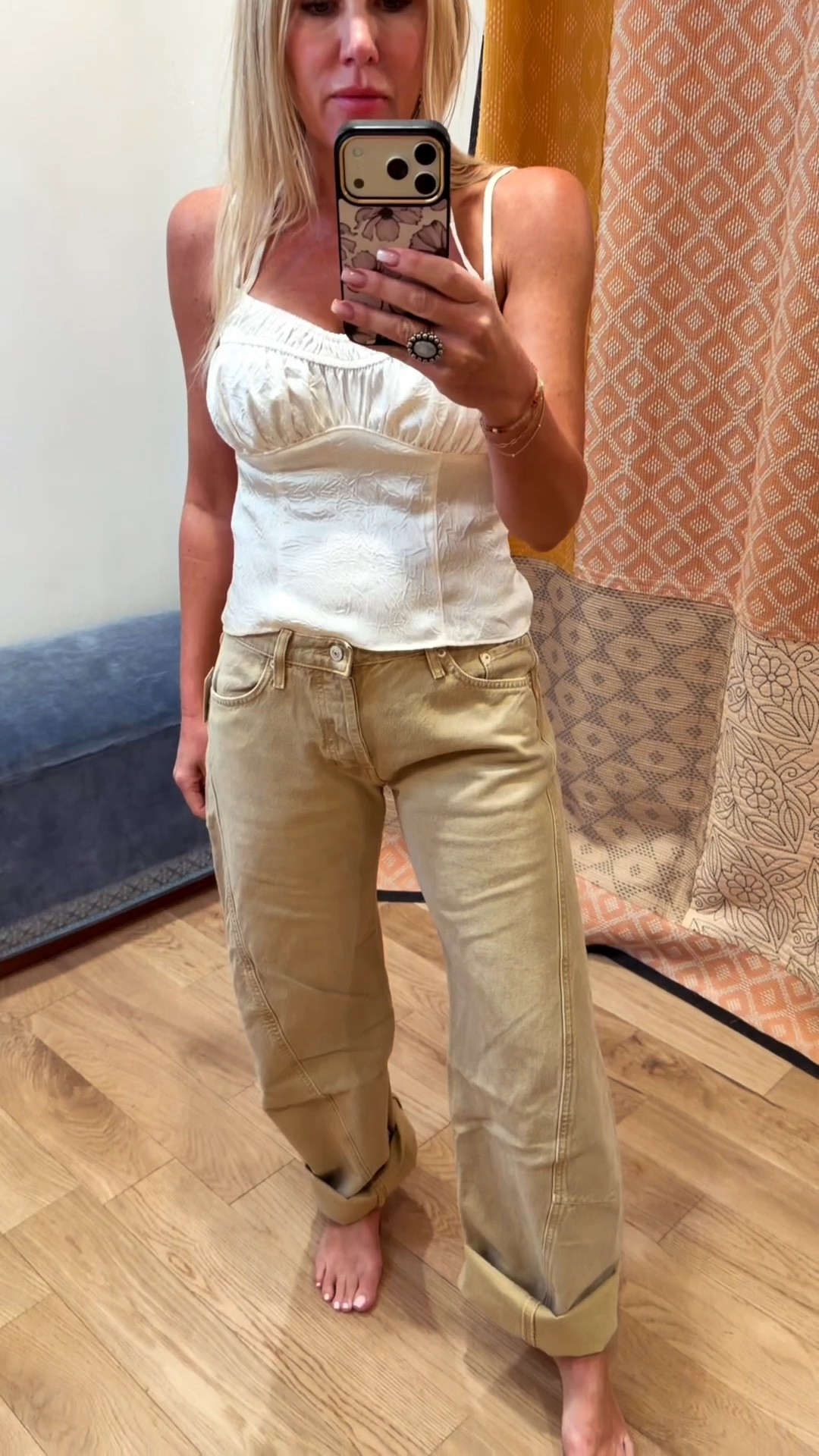 Free People has the best denim options for that cool girl boho chic vibe! And this bag is an absolute statement piece🤎 great for all your summer festivals!

#LTKootd #LTKTravel
