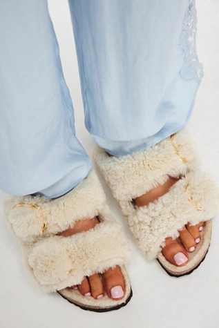 Arizona Big Buckle Teddy Birkenstock | Free People (Global - UK&FR Excluded)