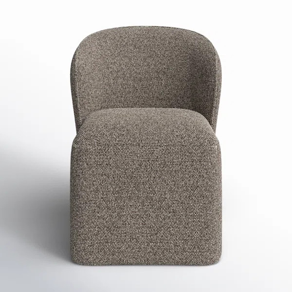 Niha Upholstered Dining Chair with Casters | Wayfair North America