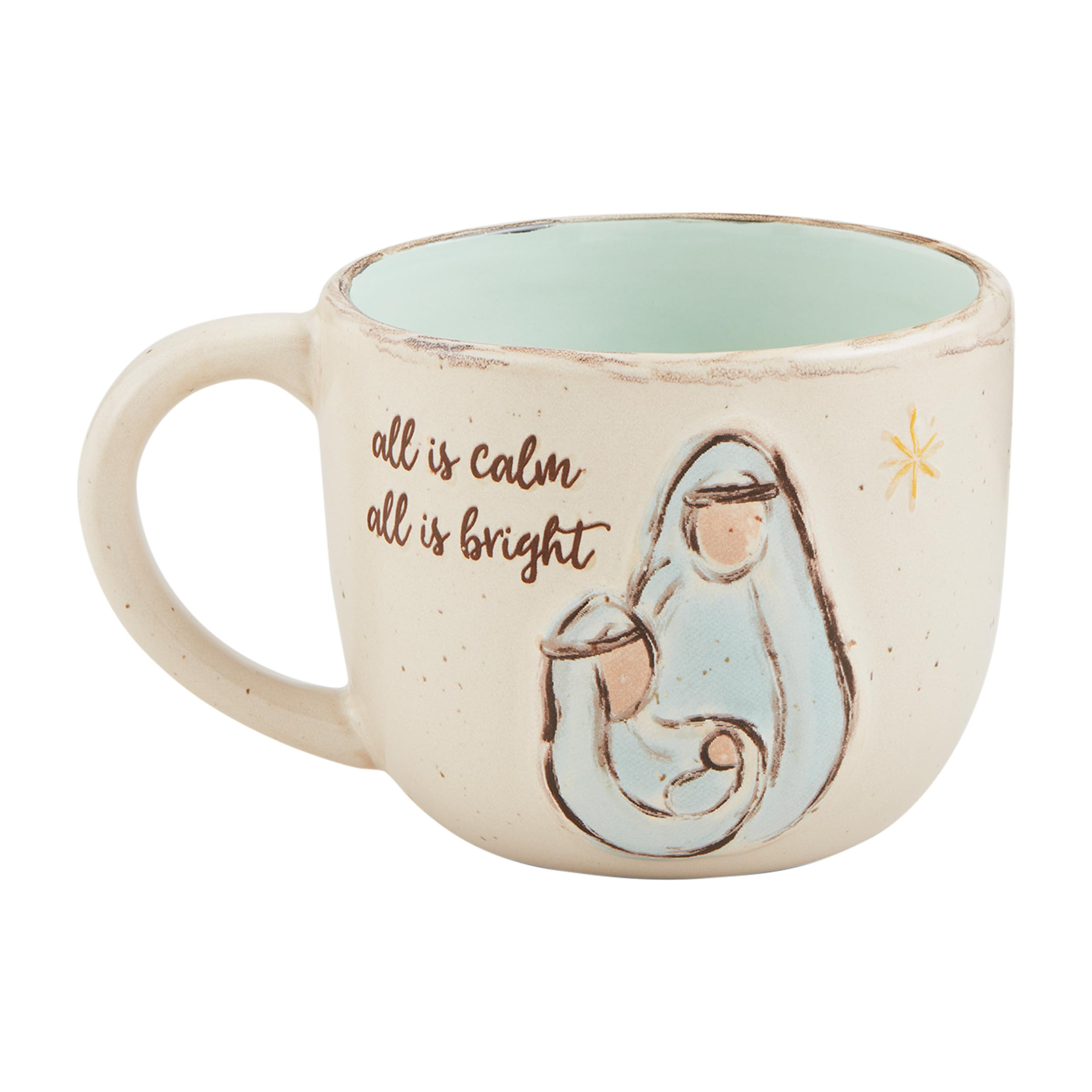 Mud Pie Nativity Church Mug, All, 15 oz | Amazon (US)