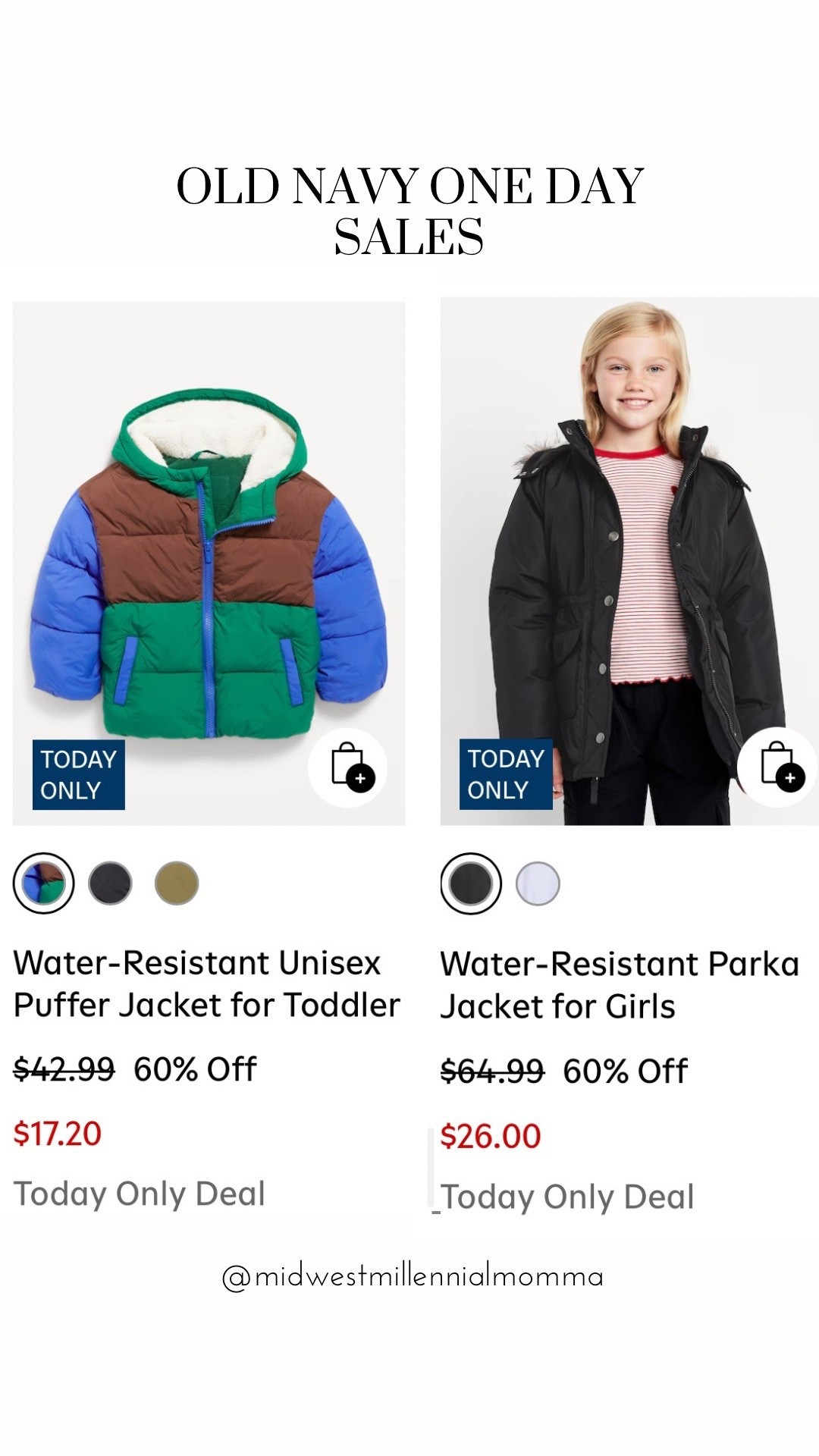 One day sale picks

#LTKKids #LTKSaleAlert #LTKFindsUnder50