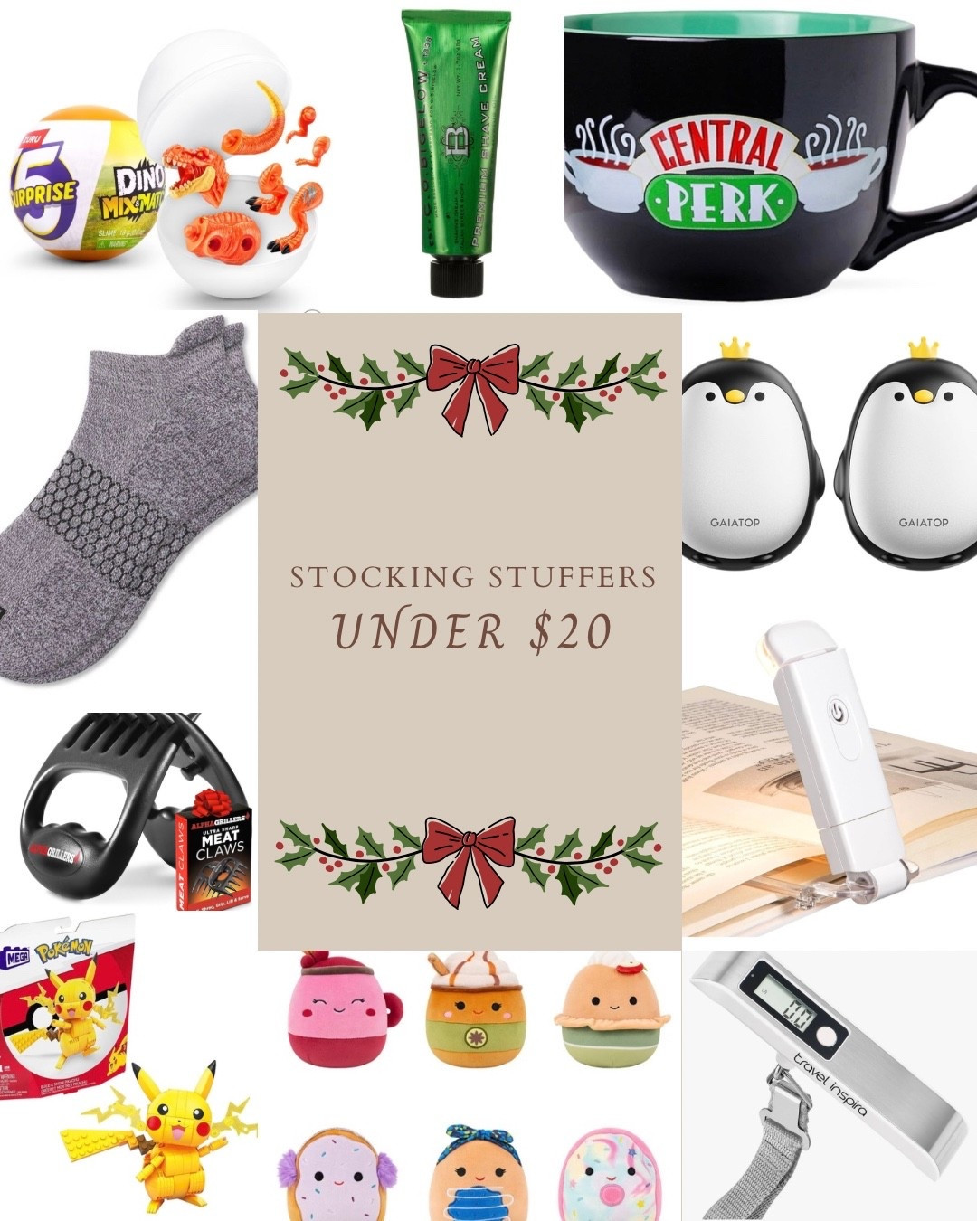 Stocking Stuffer ideas for everyone on your list and they’re all under $20! 

#christmas #cybermonday #christmasdeals #stockingstuffers #stockingstufferideas #under20

#LTKGiftGuide #LTKHoliday #LTKFindsUnder50