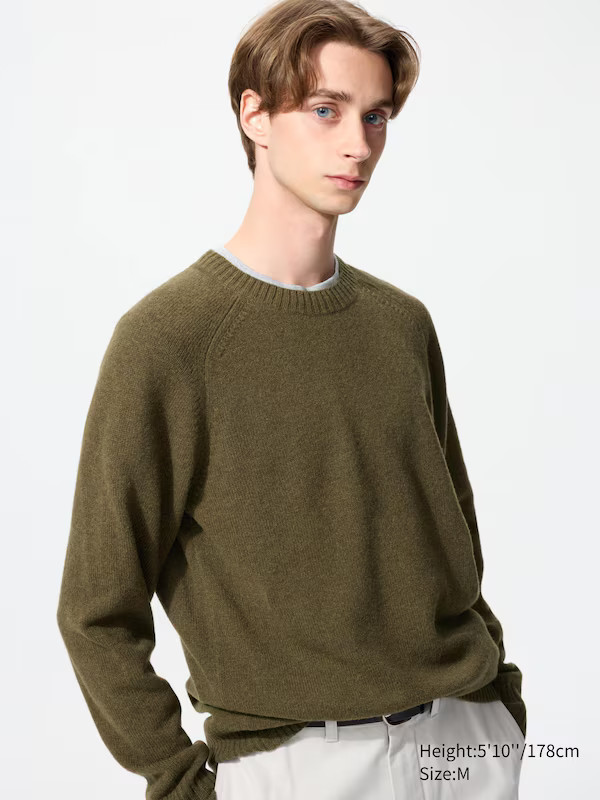100 % Lammwolle Pullover | UNIQLO (DE)