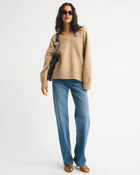 Dad V-Neck Sweater | Abercrombie & Fitch (US)