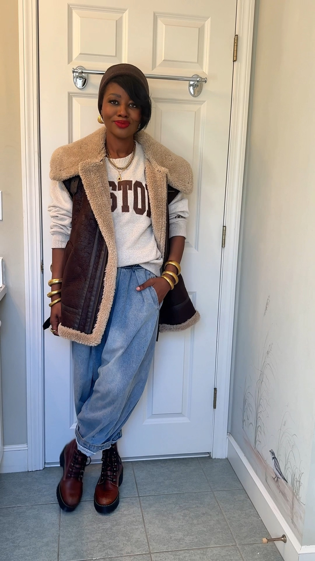 Who doesn’t live a little winter fashion in neutral colors? I love chocolate brown and my doc marten boots! a win is a win!

#LTKootd #LTKdayinmylife #LTKmomlife