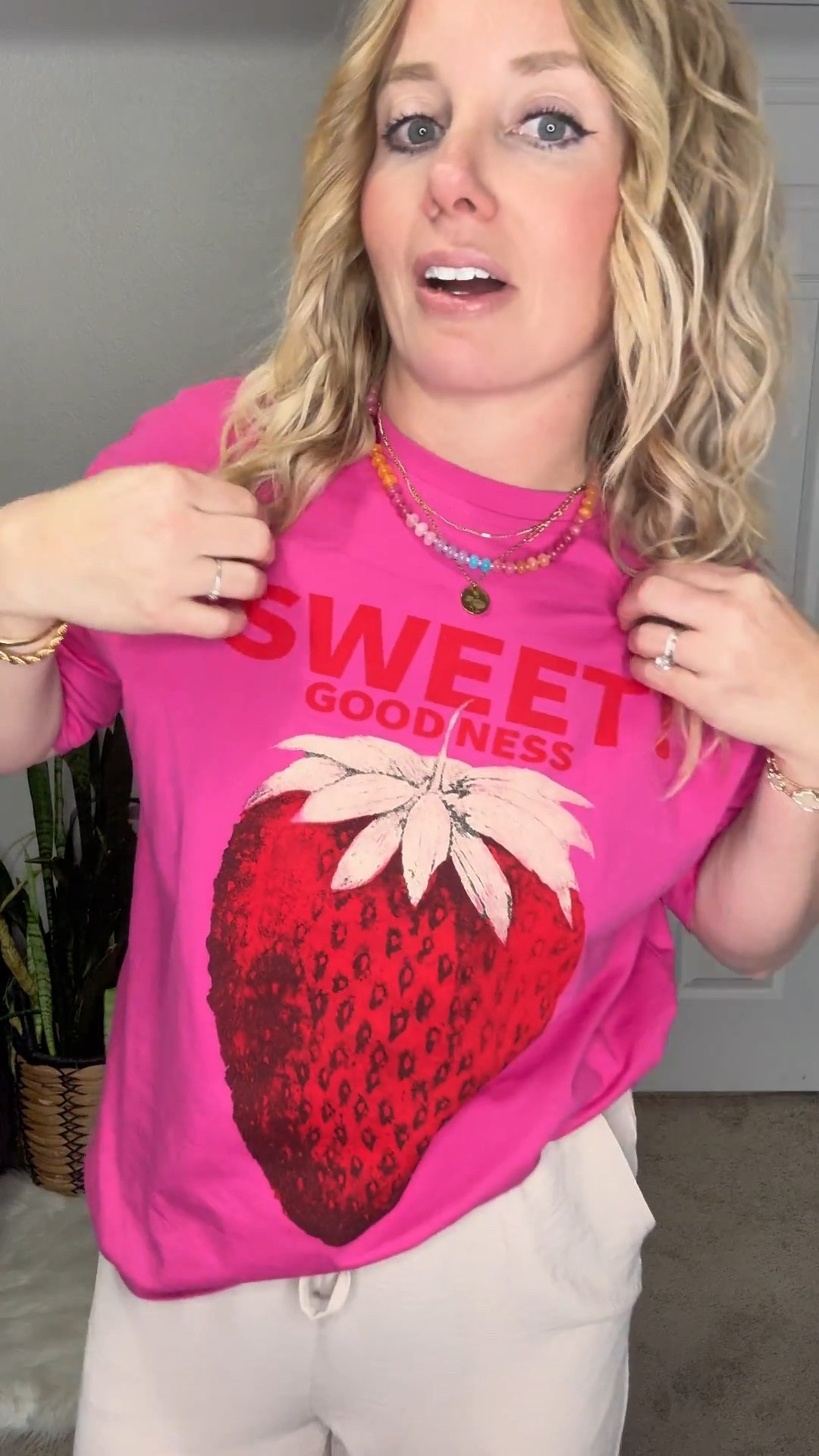 $9 Summer graphic tee from Amazon, FO look for less 






outfit inspo, outfit ideas, casual outfits amazon, amazon outfits every day, spring outfits 2026, summer graphic tees, oversized graphic tee, summer outfit, linen pants 



#LTKPetite #LTKootd #LTKgrwm