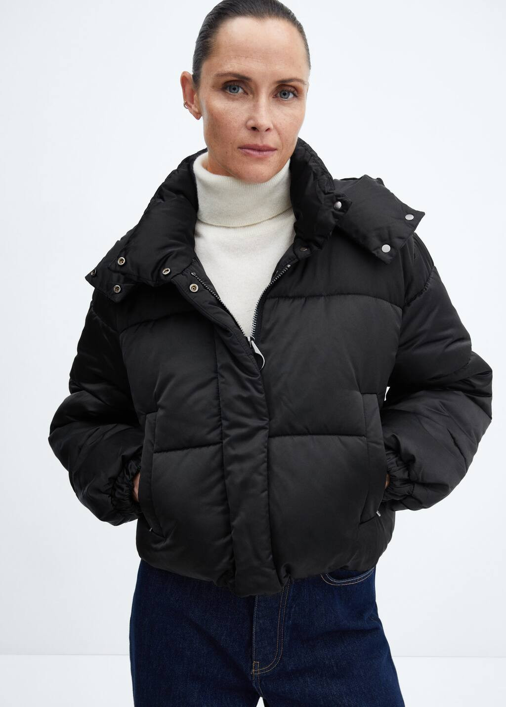 Short quilted anorak | MANGO (US)