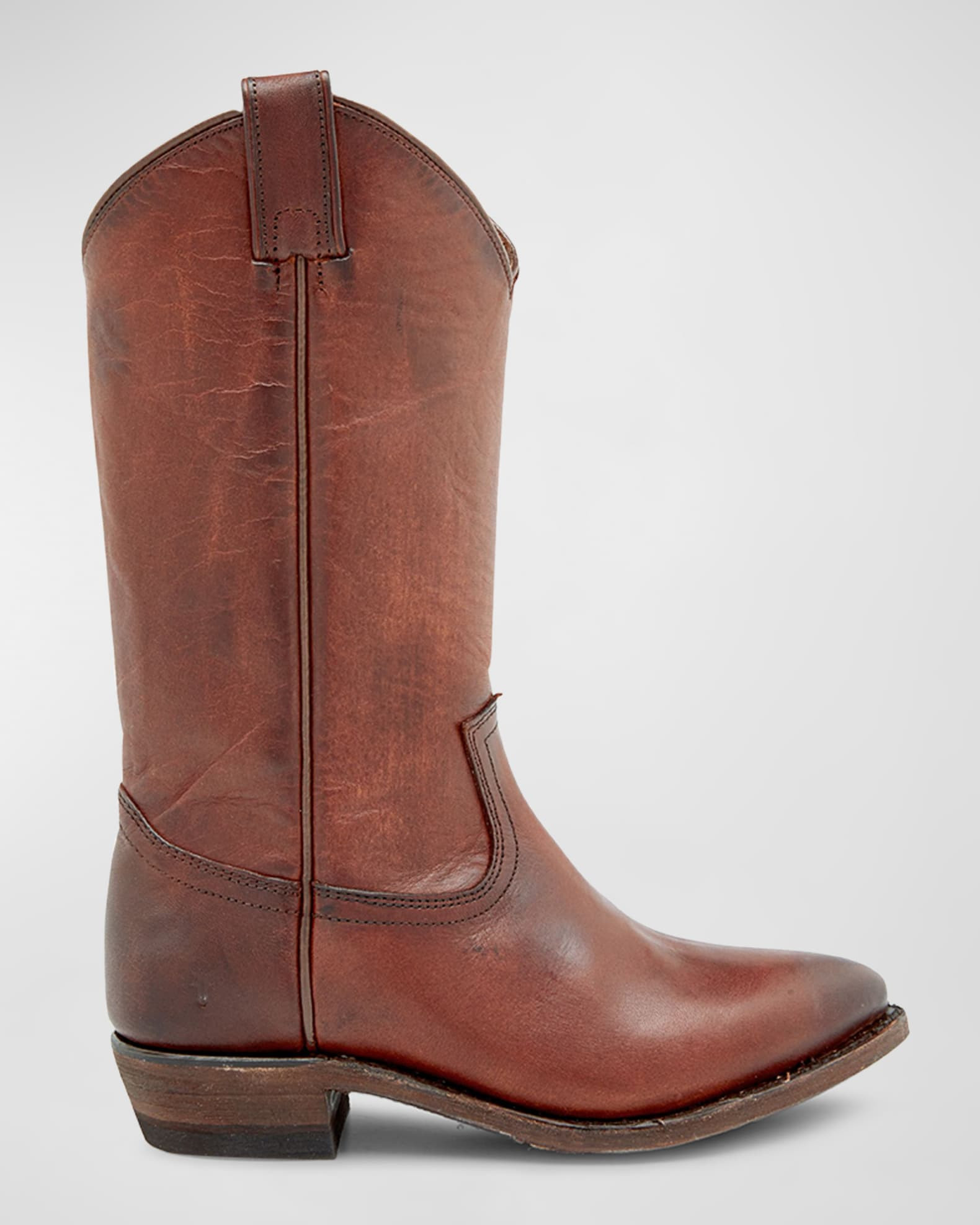 Billy Calfskin Western Boots | Neiman Marcus