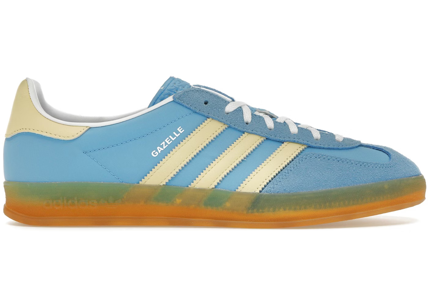 adidas Gazelle IndoorSemi Blue Burst Almost Yellow (Women's) | StockX