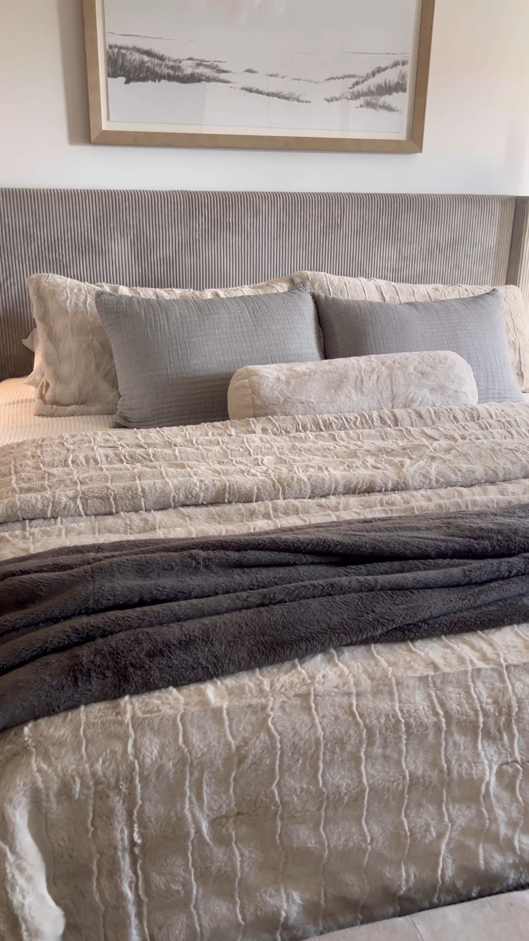 Target bedding. Bed frame and rug are from Wayfair. I love to use Target sheets all year round, they’re so soft! This faux fur comforter set is perfect for winter. 


#LTKHome