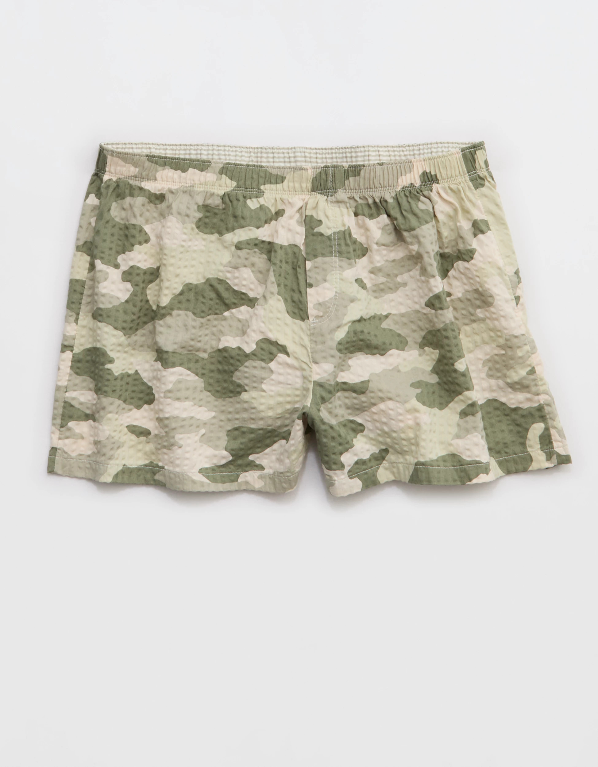 OVERSLEPT by Aerie Around Town Seersucker Boxer | Aerie