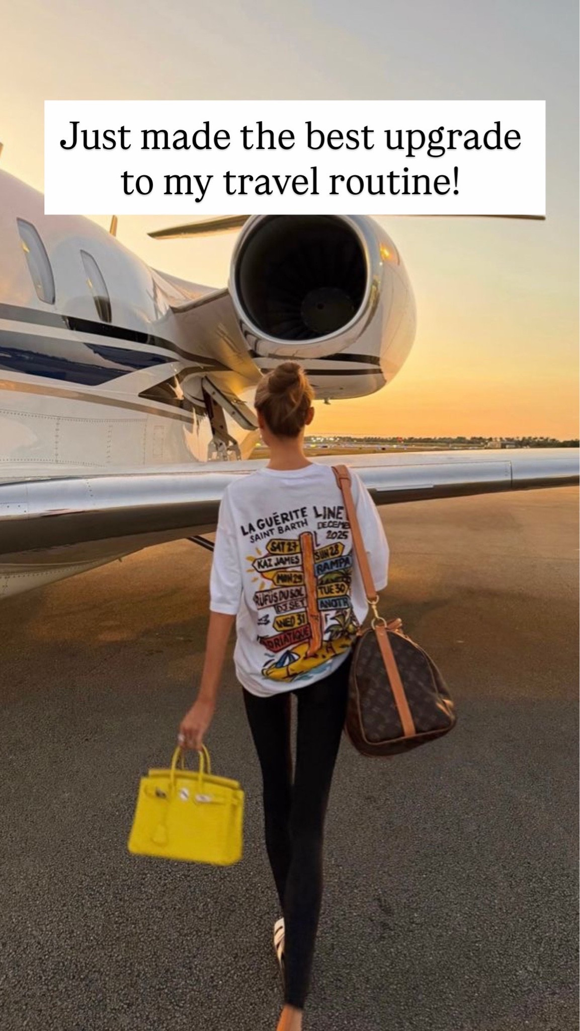 the most luxe travel bag. slides onto your carry on. beautiful. functional. not too expensive