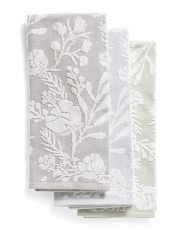 Set Of 3 Spring Floral Kitchen Towels | Marshalls