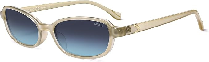 SOJOS Ocean Collection Rectangle Polarized Sunglasses Women Men Retro Lightweight Narrow Trendy C... | Amazon (US)