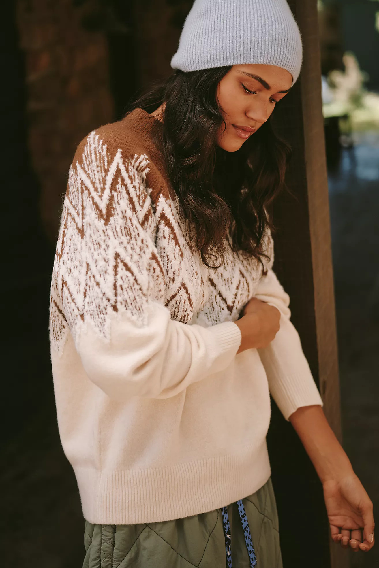Varley Siren Jacquard Sweater | Anthropologie (US)