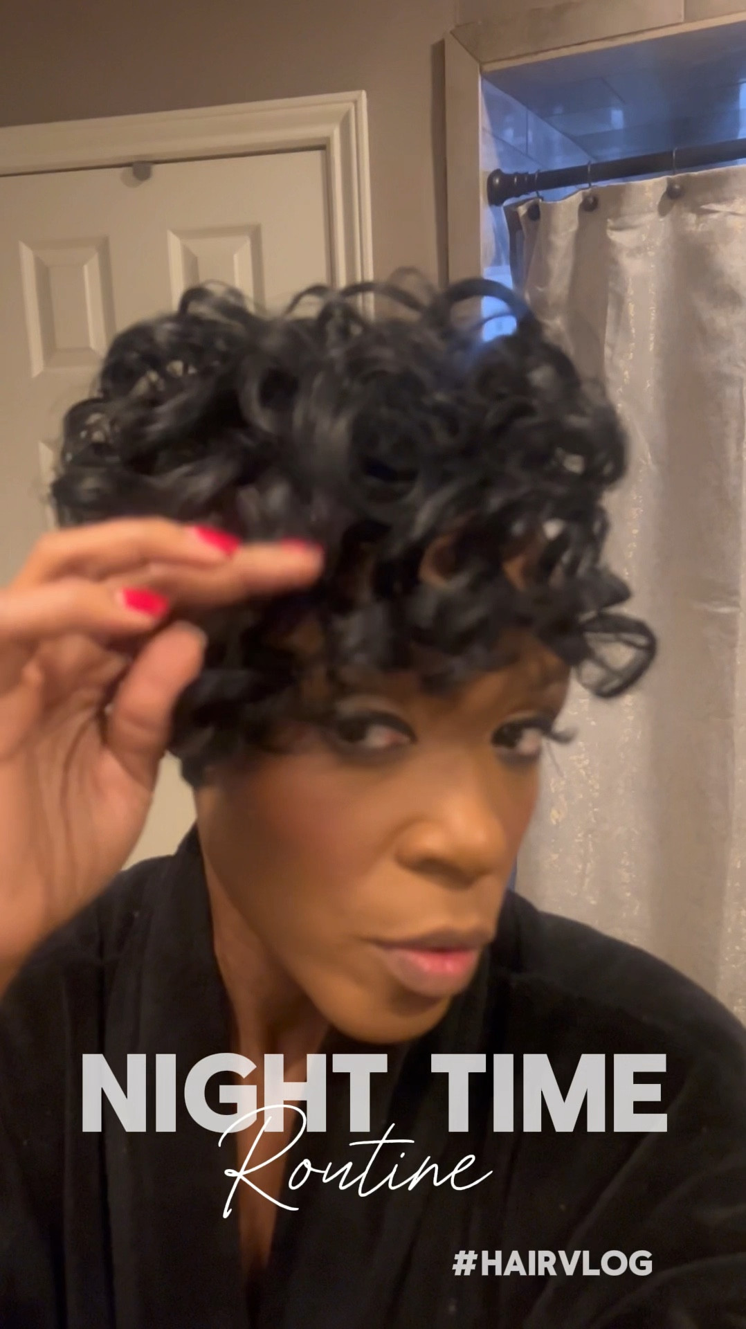 Wake up with the best curls by rolling your hair and tying it down at night! #Nighttime Routinee

#LTKBeauty #LTKFindsUnder50 #LTKOver40